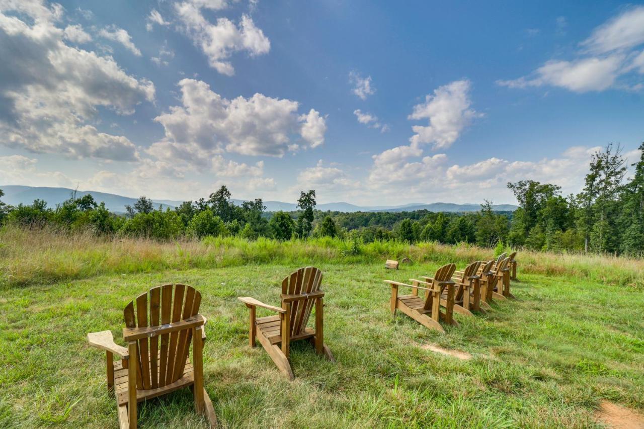 Rustic Baileys Retreat Cabin Near Wineries! Crozet Exterior foto