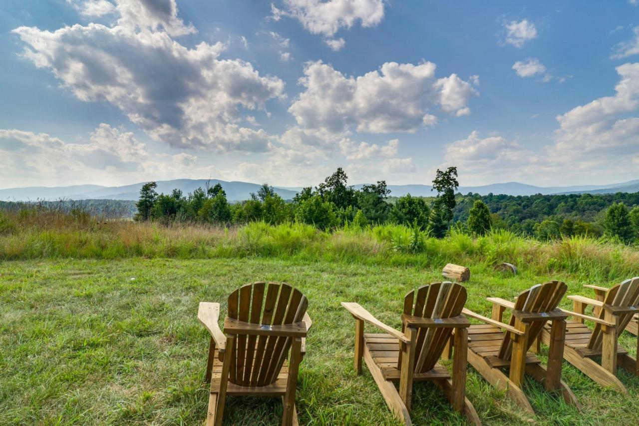 Rustic Baileys Retreat Cabin Near Wineries! Crozet Exterior foto